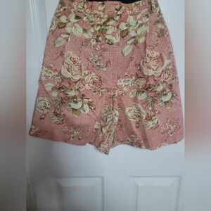 Vintage Floral Women's Bermuda Shorts